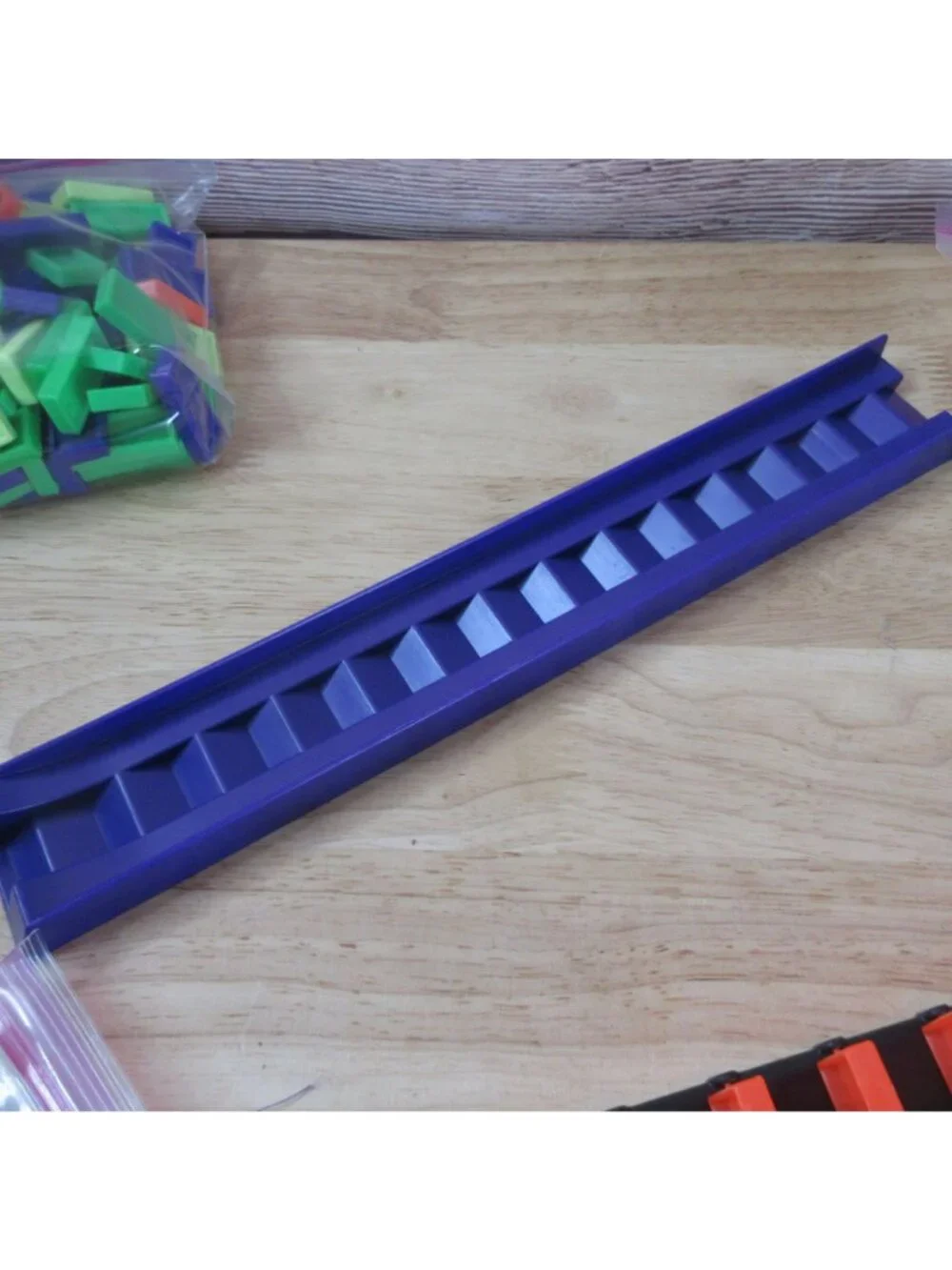 Domino Rally Add-On / Replacements Pieces - 260 Tiles - Straights - Staircase